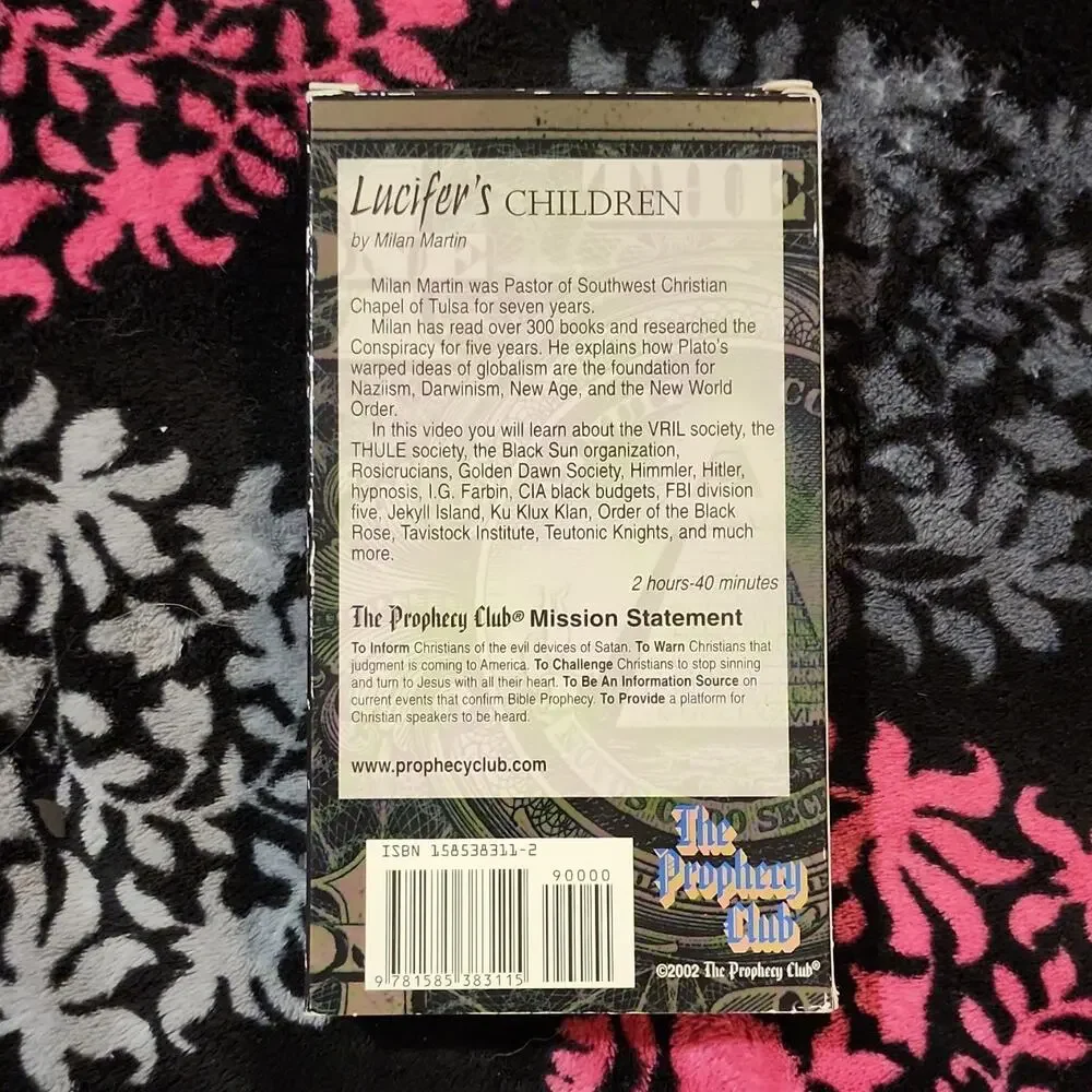Lucifer's Children by Milan Martin (2002) PB The Prophecy Club Conspiracy